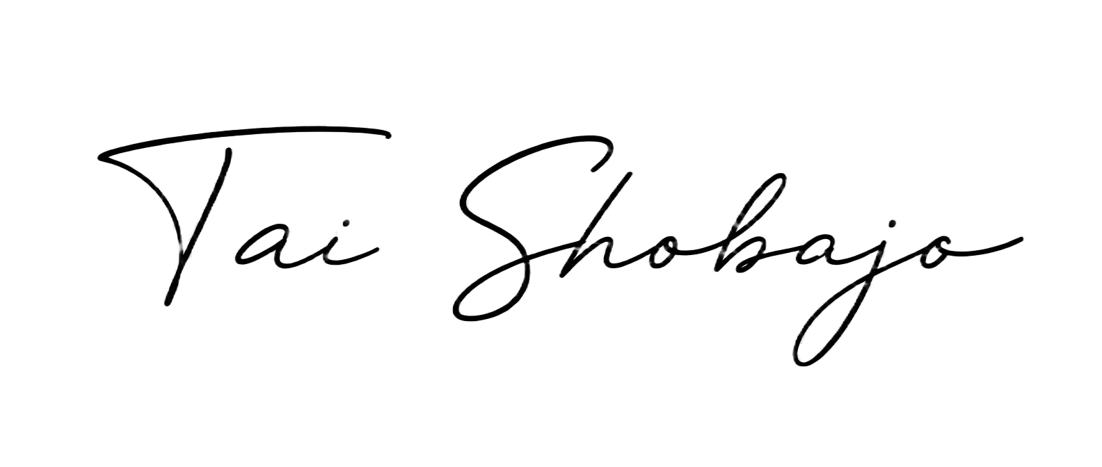 Tai Shobajo signature