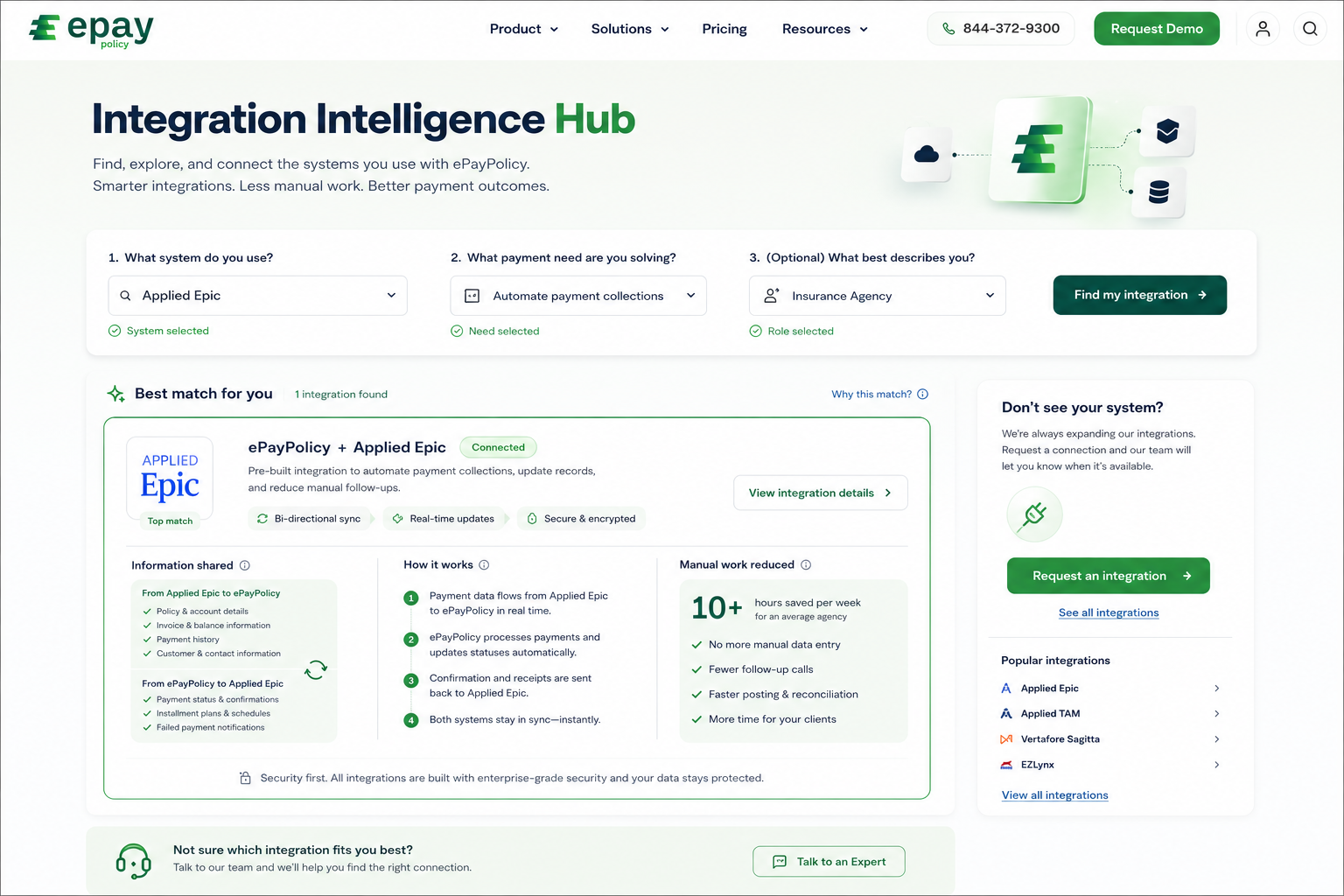 Integration Intelligence Hub